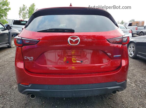 JM3KFBCM6N0546849 2022 MAZDA CX-5 Red Вид ззаду