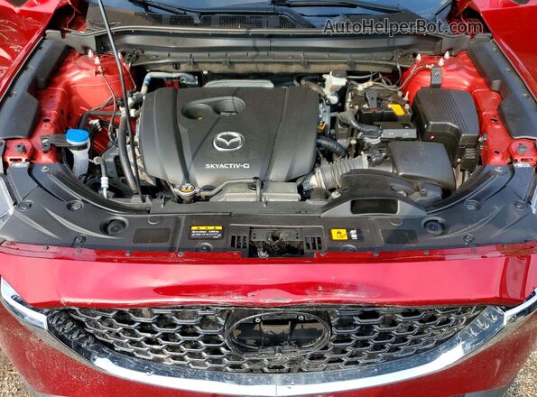 JM3KFBCM6N0546849 2022 MAZDA CX-5 Red Вид підкапотного простору