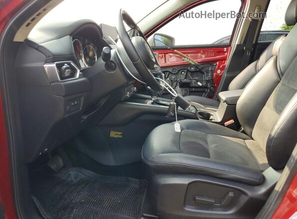 JM3KFBCM6N0546849 2022 MAZDA CX-5 Red Вид салону спереду