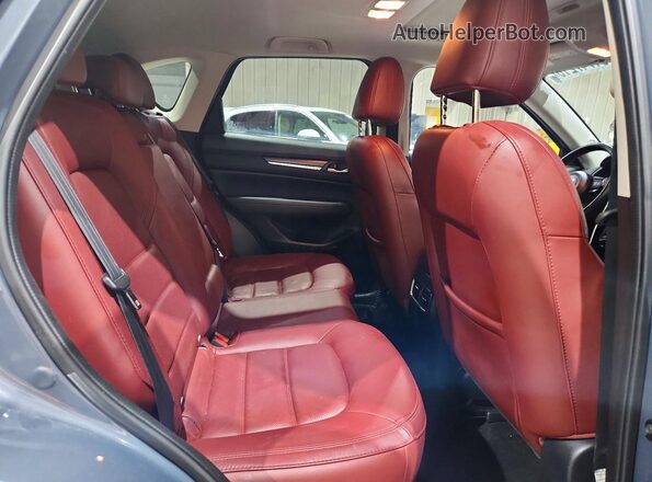 JM3KFBCM6N1585712 2022 MAZDA CX-5 Blue Widok wnętrza z tyłu