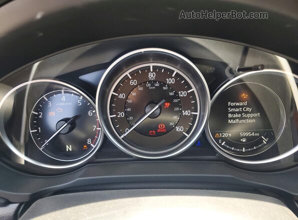JM3KFBCM6P0129850 2023 MAZDA CX-5 Gray Instrument cluster view