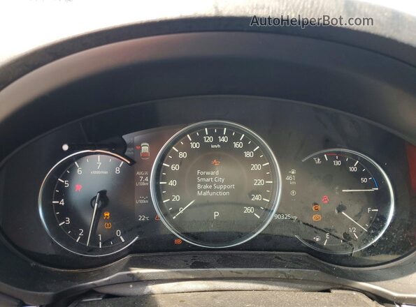 JM3KFBCM6P0213196 2023 MAZDA CX-5 Silver Instrument cluster view