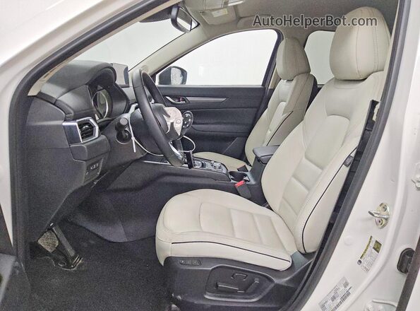JM3KFBCM6S0712170 2025 MAZDA CX-5 White Սալոնի դիմացի տեսք