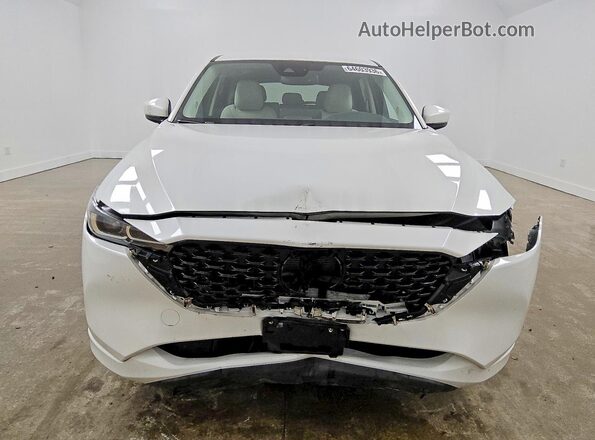 JM3KFBCM6S0712170 2025 MAZDA CX-5 White Դիմացի տեսք