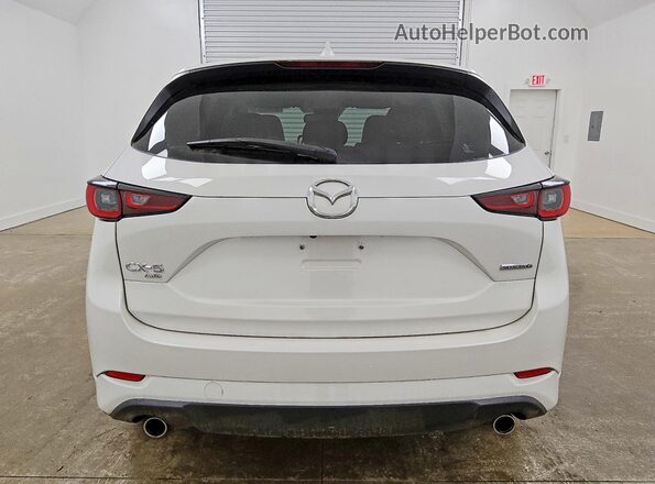 JM3KFBCM6S0712170 2025 MAZDA CX-5 White Հետևի տեսք