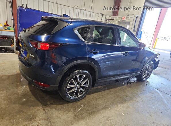 JM3KFBCM7J0318627 2018 MAZDA CX-5 Синий Задняя правая четверть