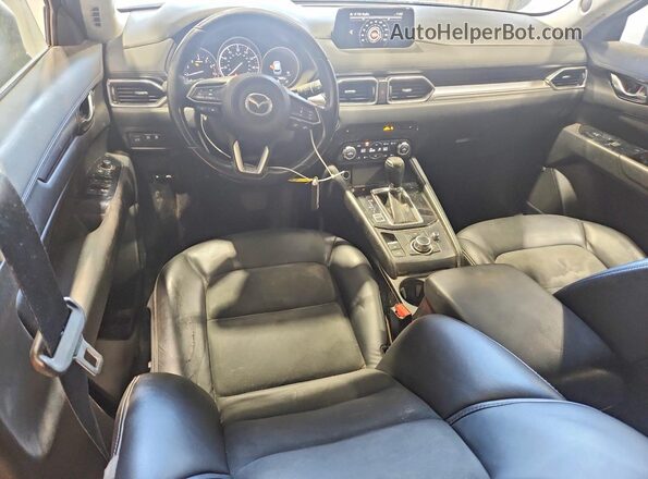 JM3KFBCM7J0318627 2018 MAZDA CX-5 Синий Вид панели приборов