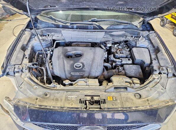 JM3KFBCM7J0318627 2018 MAZDA CX-5 Синий Вид подкапотного пространства
