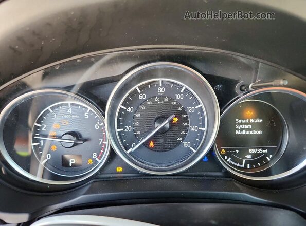 JM3KFBCM7J0390556 2018 MAZDA CX-5 Черный Вид щитка приборов