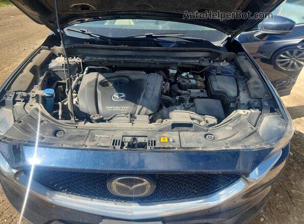 JM3KFBCM7K0627211 2019 MAZDA CX-5 Blue Engine compartment view