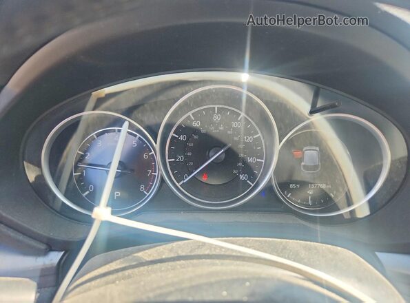 JM3KFBCM7K0627211 2019 MAZDA CX-5 Blue Instrument cluster view