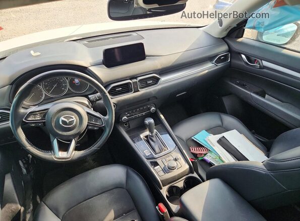 JM3KFBCM7L1837111 2020 MAZDA CX-5 Белый Вид панели приборов