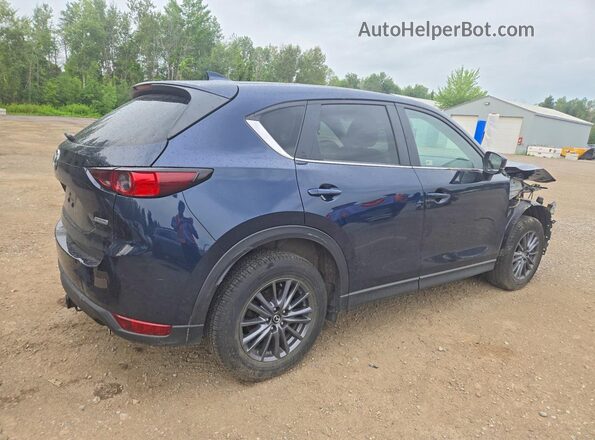 JM3KFBCM7M0112356 2021 MAZDA CX-5 Blue Задня права чверть