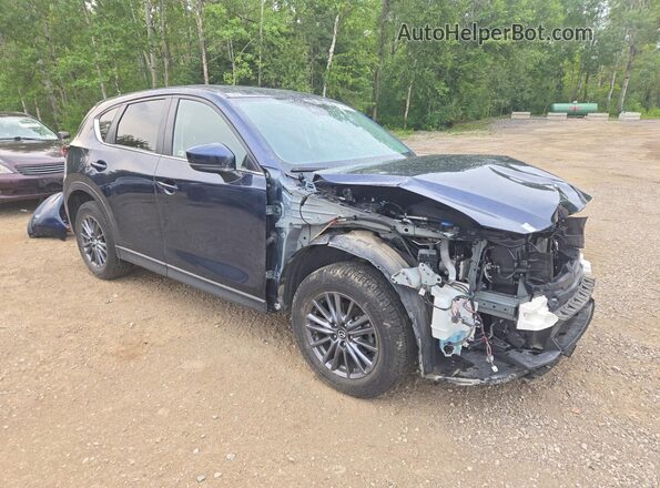 JM3KFBCM7M0112356 2021 MAZDA CX-5 Blue Передня права чверть