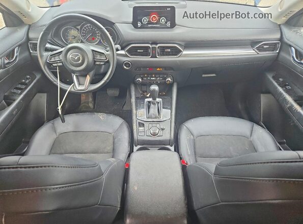 JM3KFBCM7M0112356 2021 MAZDA CX-5 Blue Вид панелі приладів