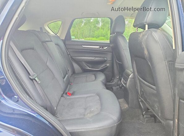 JM3KFBCM7M0112356 2021 MAZDA CX-5 Blue Вид задніх сидінь