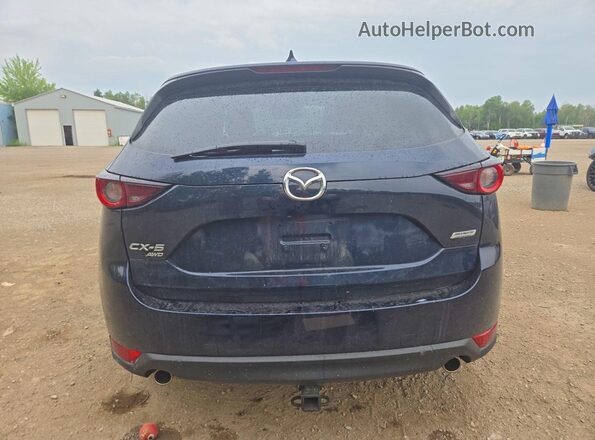 JM3KFBCM7M0112356 2021 MAZDA CX-5 Blue Вид ззаду