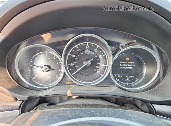 JM3KFBCM7M0362857 2021 MAZDA CX-5 Серый Вид щитка приборов