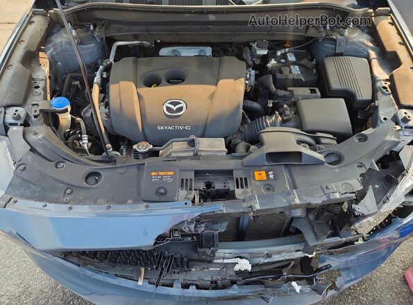JM3KFBCM7M0362857 2021 MAZDA CX-5 Серый Вид подкапотного пространства