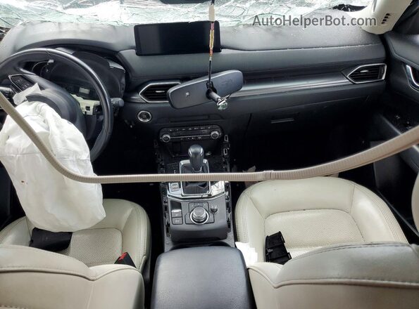 JM3KFBCM7M0418781 2021 MAZDA CX-5 Gray Widok deski rozdzielczej