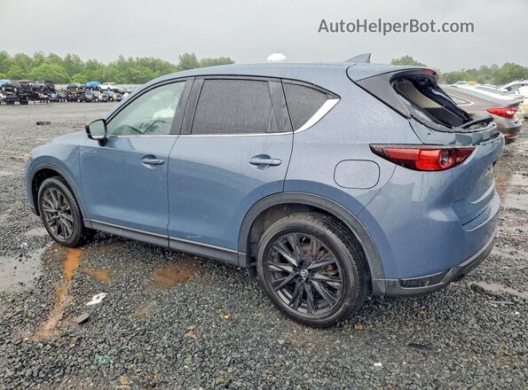 JM3KFBCM7M0433247 2021 MAZDA CX-5 Blue Trasero izquierdo