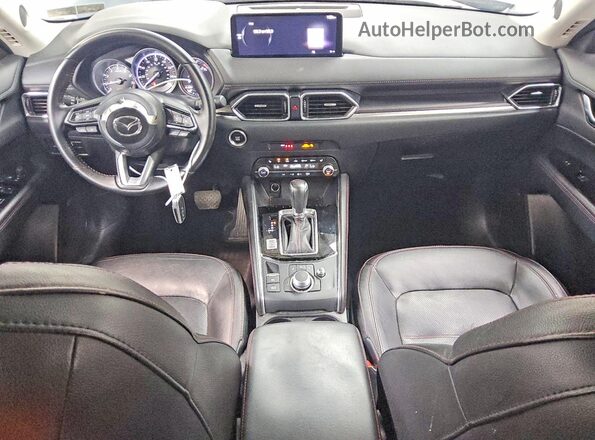 JM3KFBCM7M0450159 2021 MAZDA CX-5 Gray Dashboard view