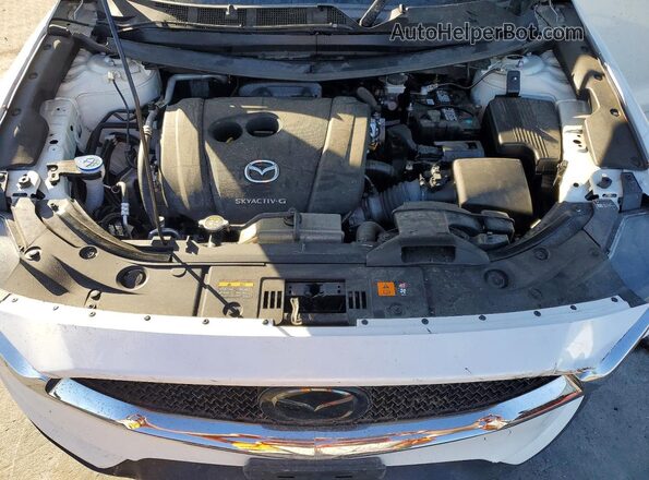 JM3KFBCM7M1304144 2021 MAZDA CX-5 White Սալոնի հետևի տեսք