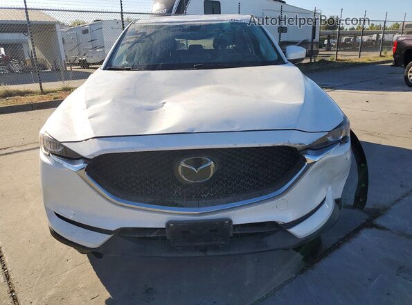 JM3KFBCM7M1304144 2021 MAZDA CX-5 White Դիմացի տեսք