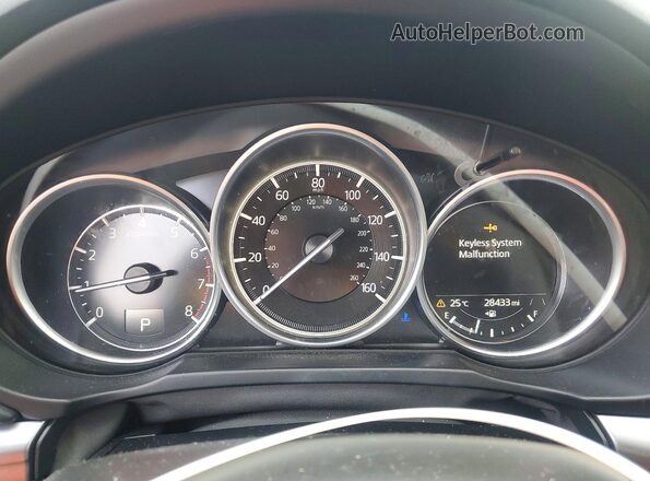 JM3KFBCM7M1338200 2021 MAZDA CX-5 Silver Вид щитка приладів