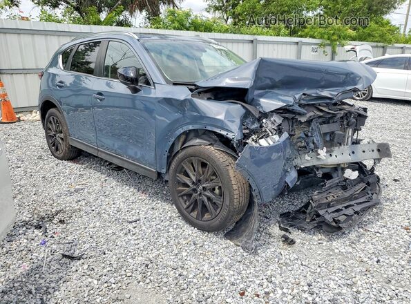 JM3KFBCM7N0529297 2022 MAZDA CX-5 Gray Przód prawy