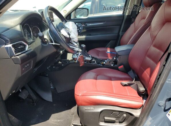 JM3KFBCM7N0529297 2022 MAZDA CX-5 Gray Widok wnętrza z przodu