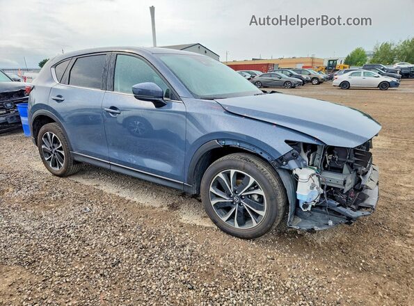 JM3KFBCM7N0641002 2022 MAZDA CX-5 Blue Przód prawy