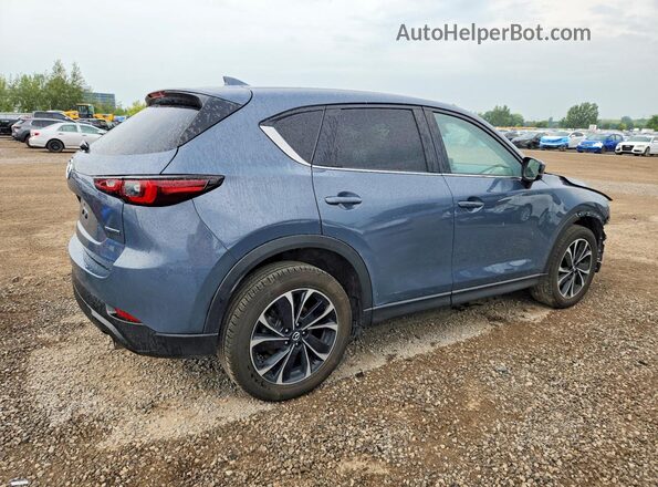 JM3KFBCM7N0641002 2022 MAZDA CX-5 Blue Tył prawy