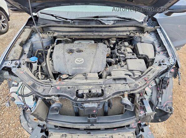 JM3KFBCM7N0641002 2022 MAZDA CX-5 Blue Widok komory silnika