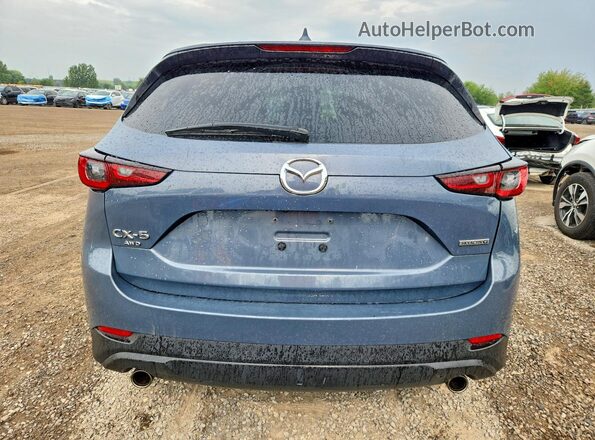 JM3KFBCM7N0641002 2022 MAZDA CX-5 Blue Widok z tyłu