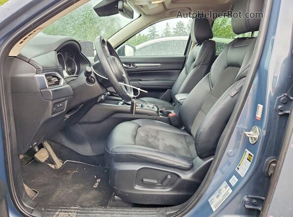 JM3KFBCM7N0641002 2022 MAZDA CX-5 Blue Widok wnętrza z przodu
