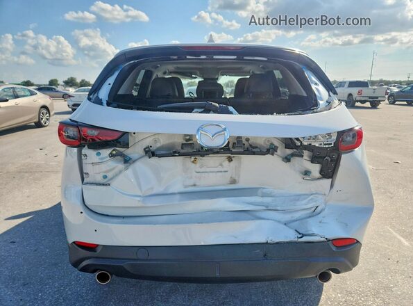 JM3KFBCM7P0130327 2023 MAZDA CX-5 White Widok z tyłu
