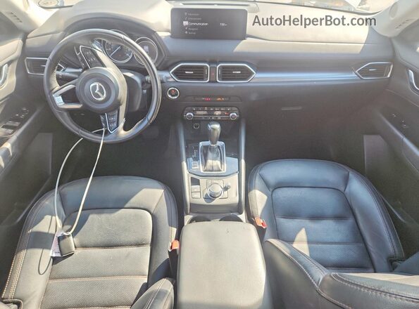JM3KFBCM7P0130327 2023 MAZDA CX-5 White Widok deski rozdzielczej