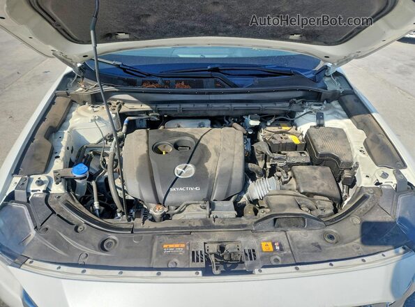 JM3KFBCM7P0130327 2023 MAZDA CX-5 White Widok wnętrza z tyłu