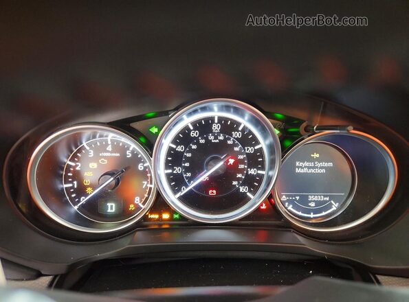 JM3KFBCM7S0552865 2025 MAZDA CX-5 Gray Սարքավորումների վահանակի տեսք