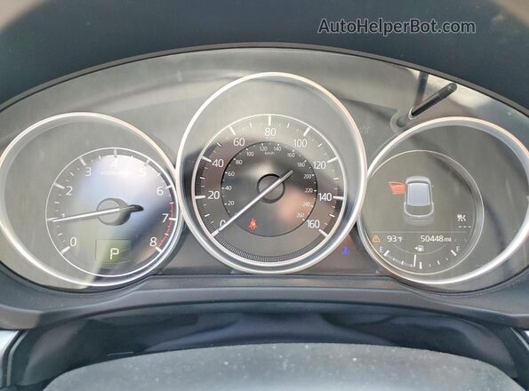 JM3KFBCM8K0530602 2019 MAZDA CX-5 Blue ხელსაწყოთა პანელის ხედი