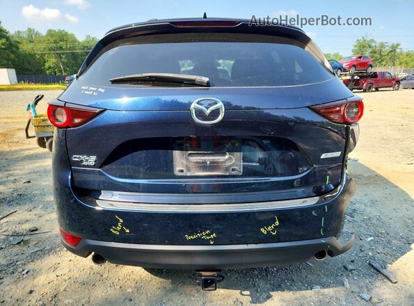 JM3KFBCM8K0530602 2019 MAZDA CX-5 Blue უკანა ხედი