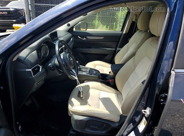 JM3KFBCM8K0530602 2019 MAZDA CX-5 Blue წინა სალონის ხედი