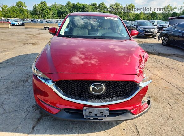 JM3KFBCM8K0605556 2019 MAZDA CX-5 Красный Вид спереди