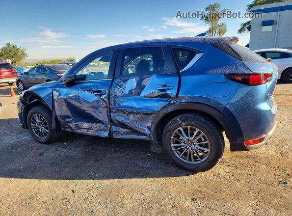 JM3KFBCM8M0500504 2021 MAZDA CX-5 Blue Tył lewy