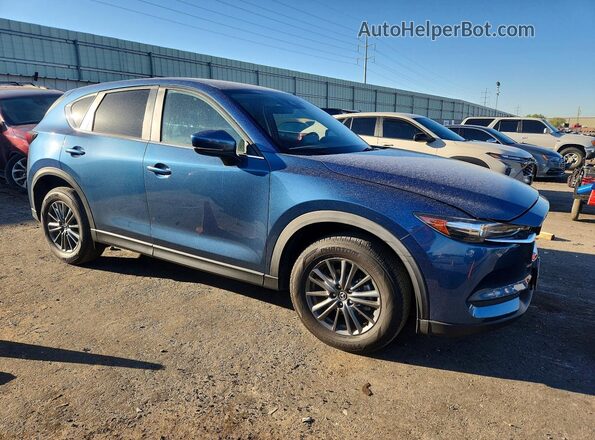 JM3KFBCM8M0500504 2021 MAZDA CX-5 Blue Przód prawy