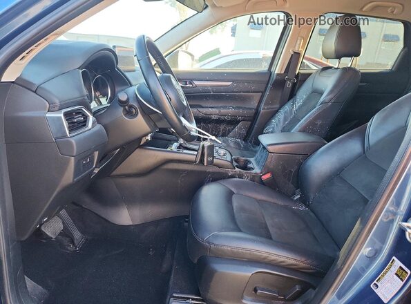 JM3KFBCM8M0500504 2021 MAZDA CX-5 Blue Widok wnętrza z przodu