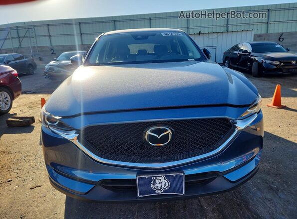 JM3KFBCM8M0500504 2021 MAZDA CX-5 Blue Widok z przodu