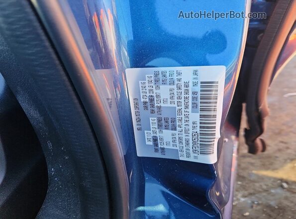 JM3KFBCM8M0500504 2021 MAZDA CX-5 Blue Widok naklejki z numerem VIN