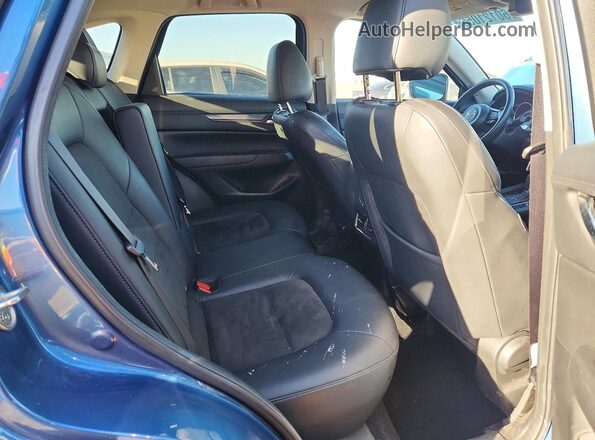 JM3KFBCM8M0500504 2021 MAZDA CX-5 Blue Widok wnętrza z tyłu